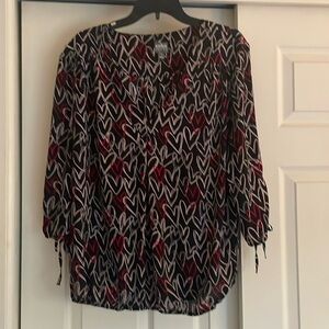 Heart pattern blouse - VALENTINE’S DAY IS COMING!